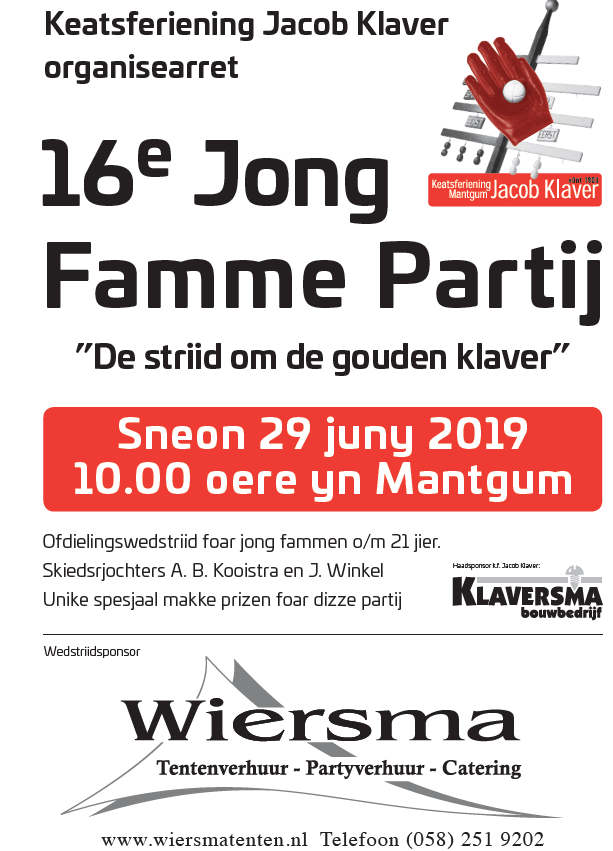 Sneon 29 juny 16e Jong Famme Partij